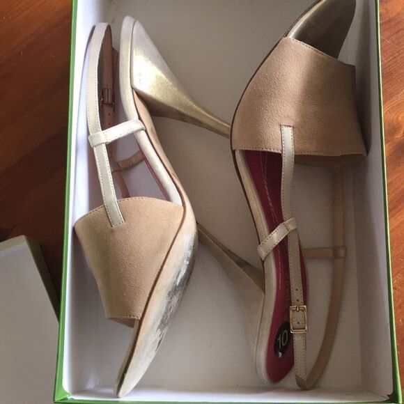 Kate Spade Hava Camel/Suede Size 10 Heels - Picture 11 of 13